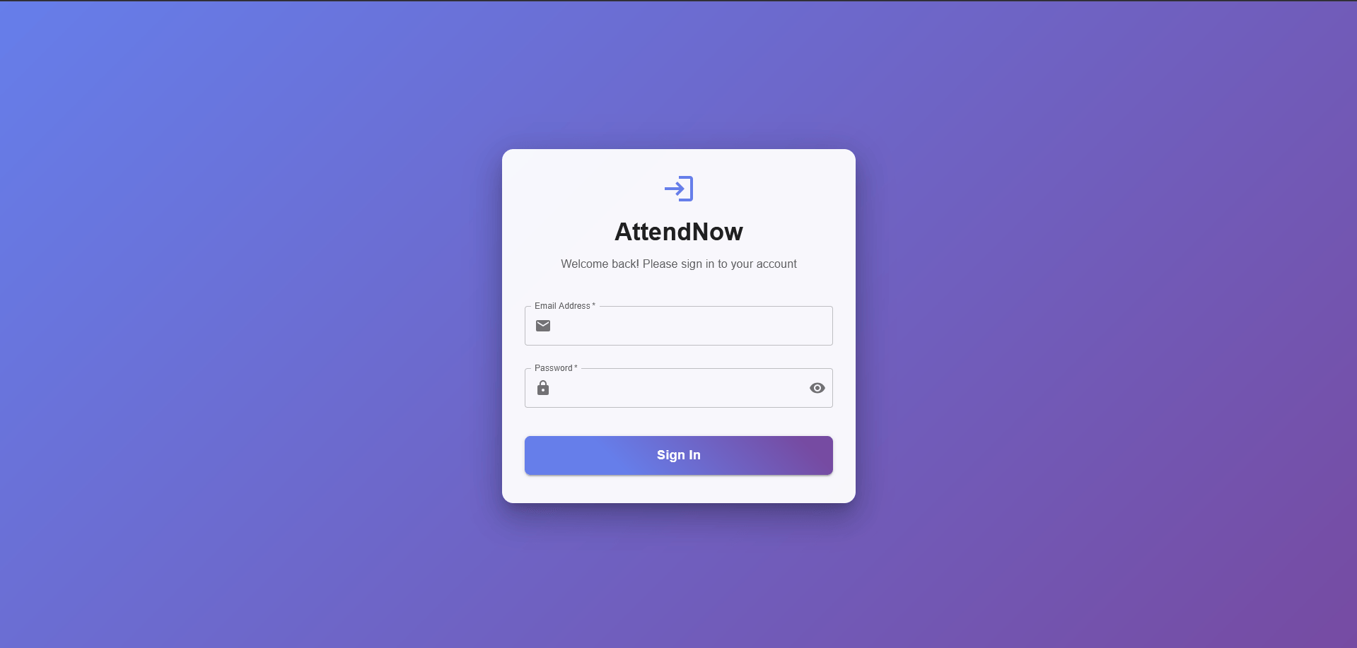 AttendNow - AI powered CCTV based employee attendance system